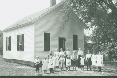 Howes Brothers photograph of Russellville Rd. school