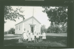 Broad view of Bedlam School #3, moved to Park St. Easthampton